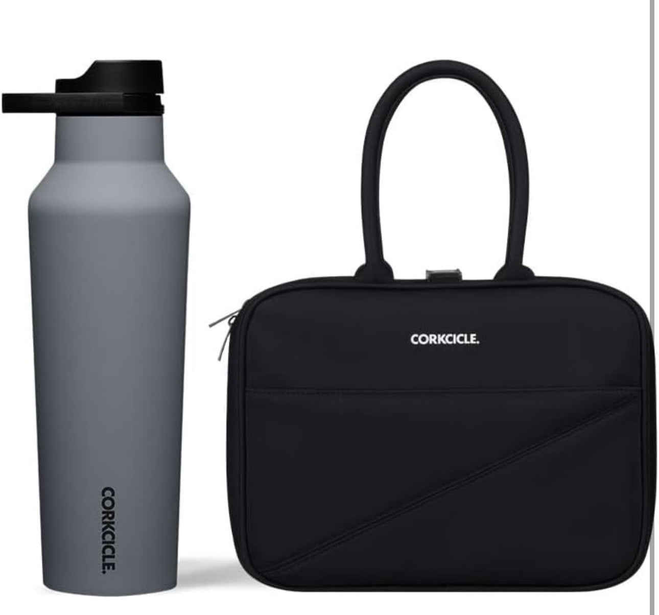 Corkcicle Baldwin Boxer Cooler Lunch Box, Water Resistant Insulated Bag,
