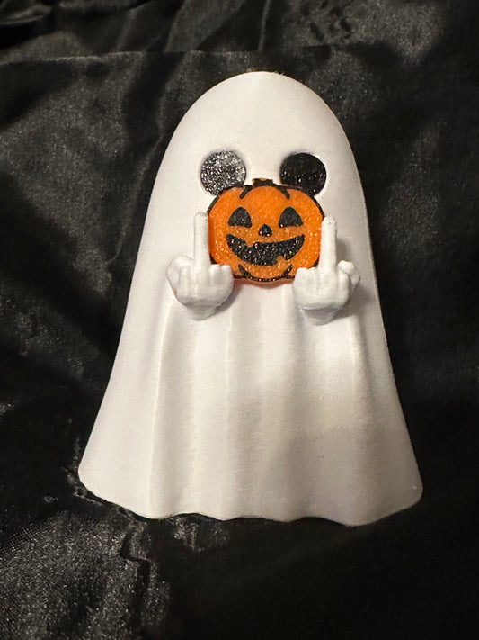 3D Printed Grumpy Ghost