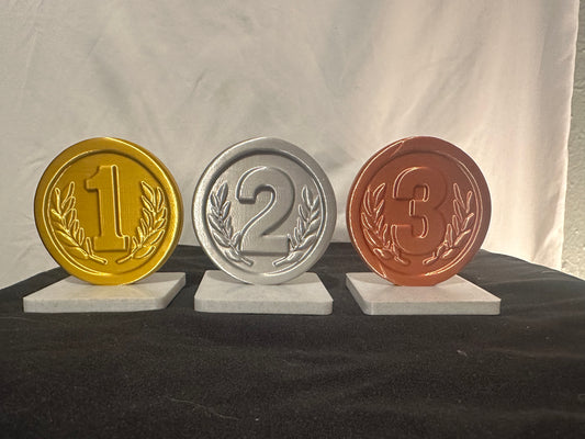 Award Trophies (Set of 3)